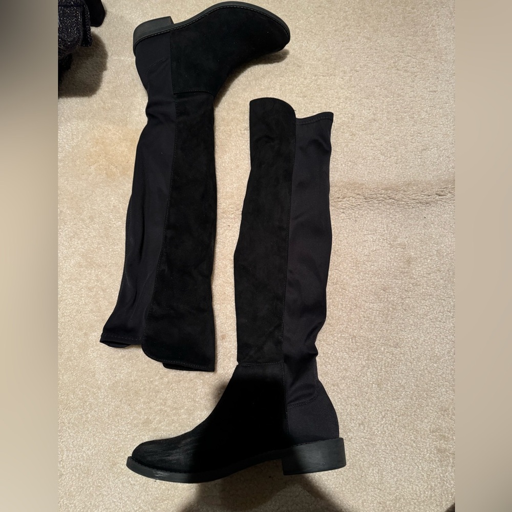50/50 inspired boots